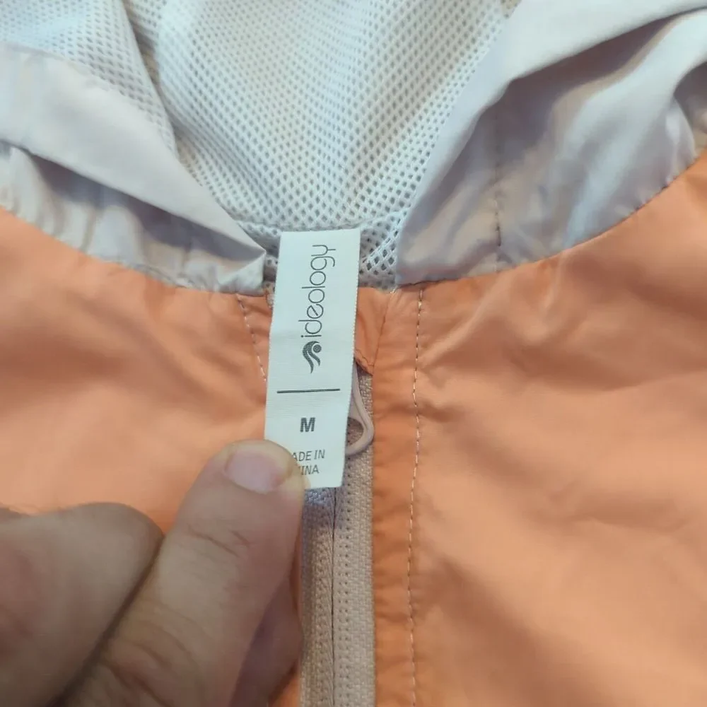 Little Girls Light Jacket, Ideology, Size M. Pink/Orange/White.  Cute!‎ C